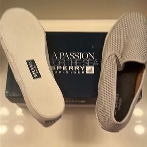 Sperry Gray Slip-On Shoes